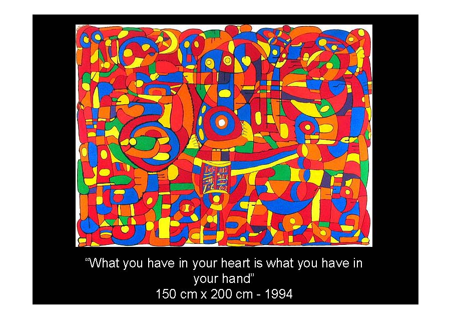 What You Have in Your Heart is What You Have in Your Hand