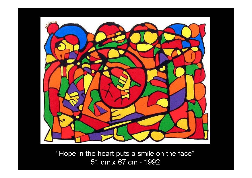 Hope in the Heart Puts a Smile on the Face