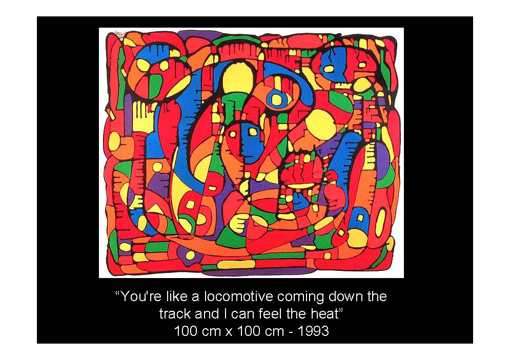 You're Like a Locomotive Coming Down the Track